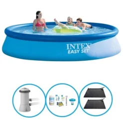 Clearance Intex Swimming Pool Easy Set - Swimming Pool Deal - 396x84 cm Pooler
