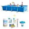 Hot Intex swimmingpool - Rammebassin - 450 x 220 x 84 cm - Inklusiv WAYS vedligeholdelsespakke Pooler