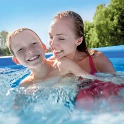 Pooler^INTEX swimmingpool Easy Set med filtersystem 457x84 cm