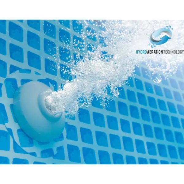 Pooler^INTEX swimmingpool Easy Set med filtersystem 457x84 cm