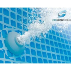 Pooler^INTEX swimmingpool Easy Set med filtersystem 457x84 cm