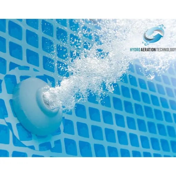 Pooler^INTEX swimmingpool Easy Set med filtersystem 457x84 cm