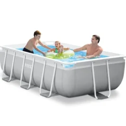 Online INTEX swimmingpoolsæt Prism Frame 300x175x80 cm rektangulær Pooler