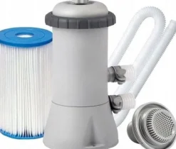 Sale Intex Type A Poolpumpe 3785 L/H med filter, slanger & beslag til 244-366 cm pools Pool- & Spatilbehør