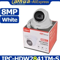 Best IP Kamera, 8 MP Opløsning, Intelligente Overvågningsfunktioner,2.8mm, 8MP Hvid Farve Sikkerhedsmonitorer & Videokameraer