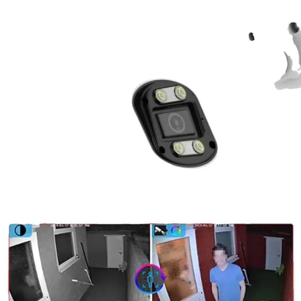 Sikkerhedsmonitorer & Videokameraer^IP-kamera, Intelligent Nattesyn, Vandtæt Design,3.6mm, 1stk 5MP Kamera