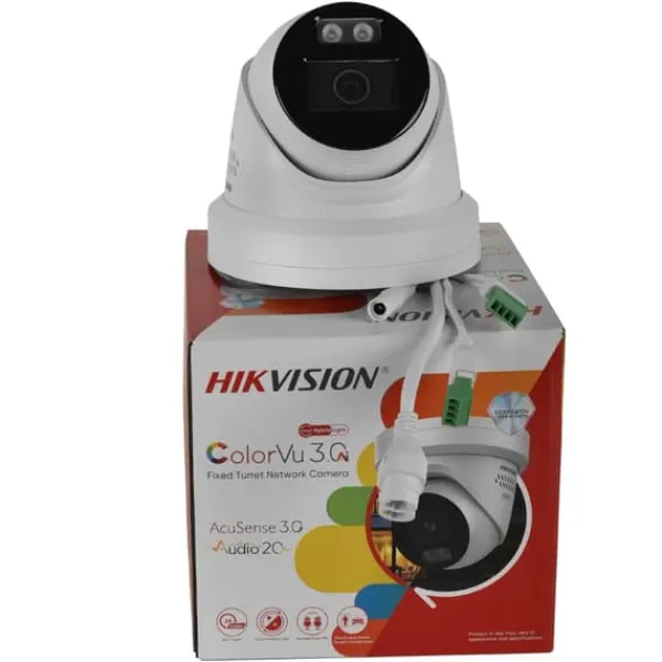 Sikkerhedsmonitorer & Videokameraer^IP-kamera, 4K UHD opløsning, smarte detektionsfunktioner,2.8mm, G3-LIS2UY-SRB Hvid