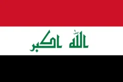 Flag & Vindposer^Irak flag