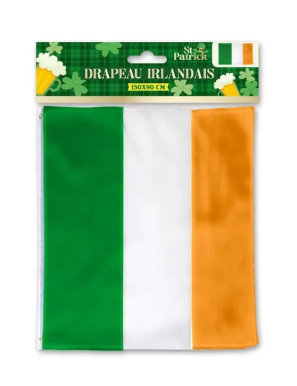 Sale Irsk flag 150 x 90 cm. Size-Standard Flag & Vindposer