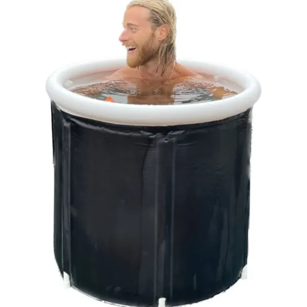 Spa & Udendørsbad^Isbad - Deluxe Ice Nordic - Transportabelt - Sort