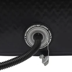 Spa & Udendørsbad^Isbad 370 liter, oppusteligt koldtvandskar, kompakt design, sort