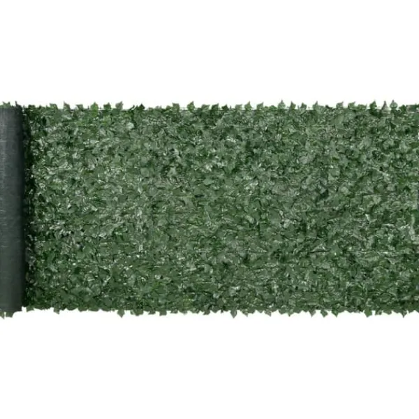 Havedekorationer^Ivy privatlivshegn, 1,5 x 4 m kunstig grøn væg, mesh-bagside, robust samling. Ideel til have, gård og balkondekoration.
