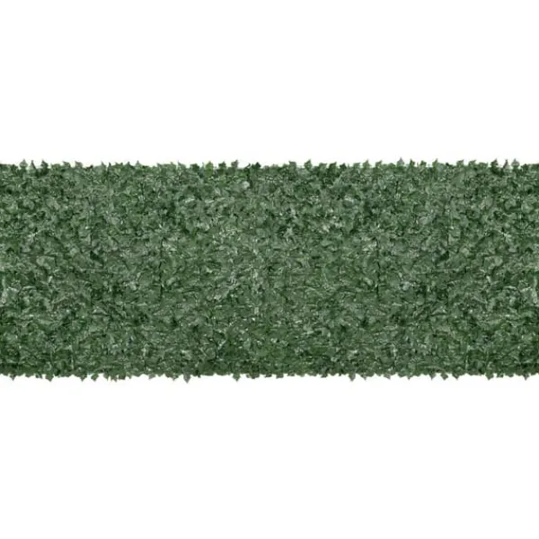 Havedekorationer^Ivy privatlivshegn, 1,5 x 4 m kunstig grøn væg, mesh-bagside, robust samling. Ideel til have, gård og balkondekoration.