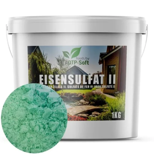 Gødningsmidler^Jern II sulfatheptahydrat jerngødning, mod snegle (25 kg)