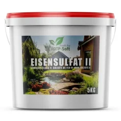 Discount Jern(II)sulfatheptahydrat, plænegødning mod mos, plænegødning mod snegle, 5 kg Gødningsmidler