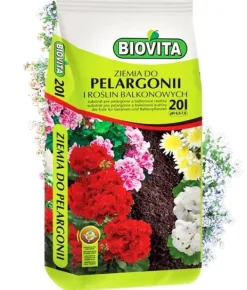 Jord & Sand^Jord til pelargonier og altanplanter 20L
