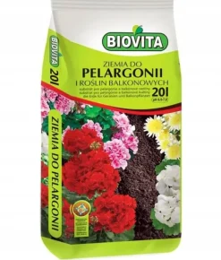 Jord & Sand^Jord til pelargonier og altanplanter 20L