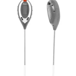 Outlet Jordmåler med 4 funktioner: pH, fugtighed, sollys, temperatur, LCD-display Jord & Sand