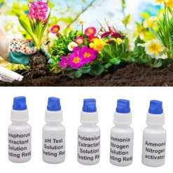 Best Jordtest flytande lösning PH kväve fosfor kalium mätande jord testsats för jordbruk trädgårdsskötsel Jord & Sand