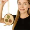 Til Fugle & Småvildt^JR FARM - Disc Trio - lækre godbidder til leg og gnask til alle papegøjer 70g