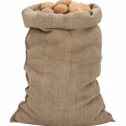 Clearance Jutesække 30 stk. - Alsidige og økologiske opbevaringssække | Størrelse: 60x105 cm | Vægt: 340 g/m2 Havekurve