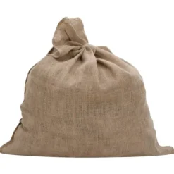 Sale Jutesække 10 stk. 100x110 cm - Økologiske opbevaringssække | Farve: Naturlig Jute | Størrelse: 100x110 cm Jord & Sand