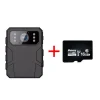 Sikkerhedsmonitorer & Videokameraer^4K HD Body Worn Kamera med Klips & 16G Hukommelseskort