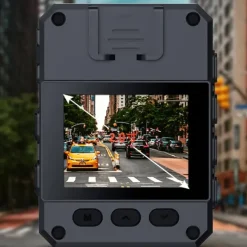 Sikkerhedsmonitorer & Videokameraer^4K HD Body Worn Kamera med Klips & 16G Hukommelseskort