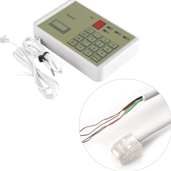 Outlet Kablet Telefon Stemme Automatisk Opkald Indbrudsalarm Husalarmsystem Hjemmealarmsystemer