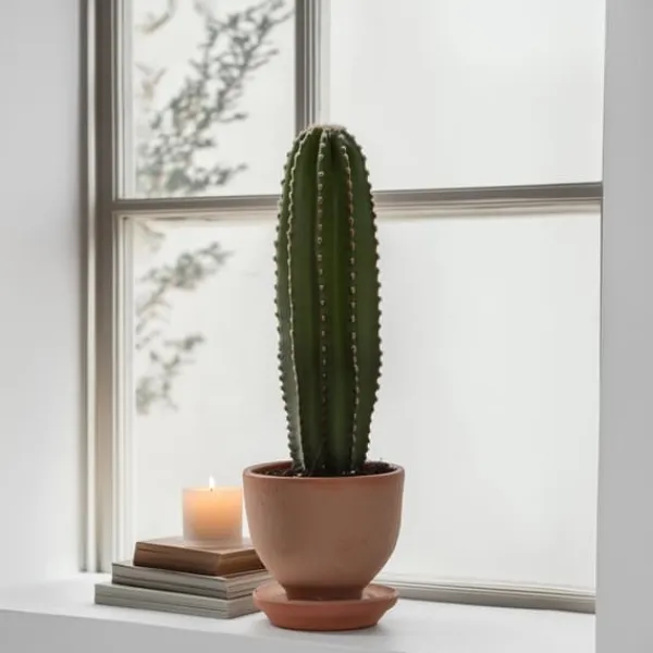 Krukkeplanter Indendørs^Kandelabertræ - Euphorbia ingens - Højde 40-50cm - ⌀18cm