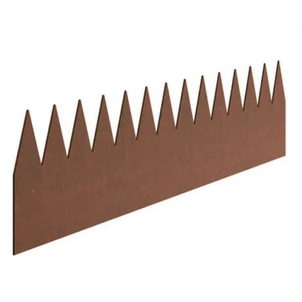Best Kantafgrænsning, 101,6x15,2x0,2 cm, Rust, Stål Haveværktøj