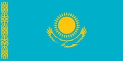 Online Kazakstan flag Flag & Vindposer