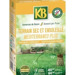 Discount KB - Græsfrø - Tør og solrig jord 40m² Frø