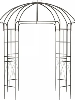 Clearance Keira Rose Arch - Bronze Metal Climbing Aid for Gardens, 200x200x270 cm Krukker & Plantebeholdere