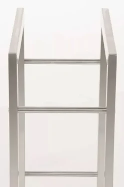 Tilbehør Til Brændeovne & Pejse^Keri Handcrafted Stainless Steel Firewood Rack Indoor, 25x60x100 cm