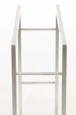 New Keri Stainless Steel Firewood Rack - Handcrafted, Durable, Modern Design (25x80x100 cm) Tilbehør Til Brændeovne & Pejse