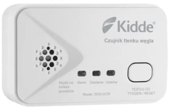 New KIDDE 2030-DCR kuliltesensor Røg- & Kulmonoxiddetektorer