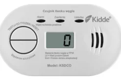 Røg- & Kulmonoxiddetektorer^Kidde K5DCO DPM Kuliltesensor med LCD-skærm