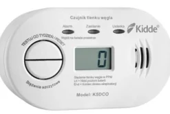 Røg- & Kulmonoxiddetektorer^Kidde K5DCO DPM Kuliltesensor med LCD-skærm