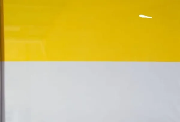 Flag & Vindposer^Kirkeflag 112x75 Gul Hvid