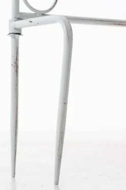 Krukker & Plantebeholdere^Klatring af ramme - Plantestøtte - Robust forankring til klatreplanter Farve: Antik hvid