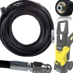 New Kloakrenseslange 20m M22 gevind til Kärcher K2 K3 K4 K5 K6 K7 højtryksrenser Havemaskiner