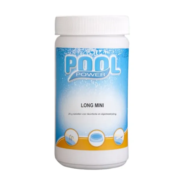 Discount Klortabletter til svømmebassiner - Poolpower - 2 kg & WAYS Reparationssæt og teststrimler Pool- & Spatilbehør