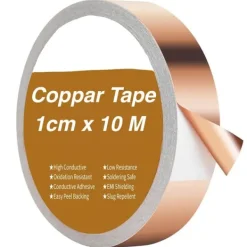 Clearance Kobbertape 1CM x 10M mod snegle Insektmiddel & Dyreafvisende Middel