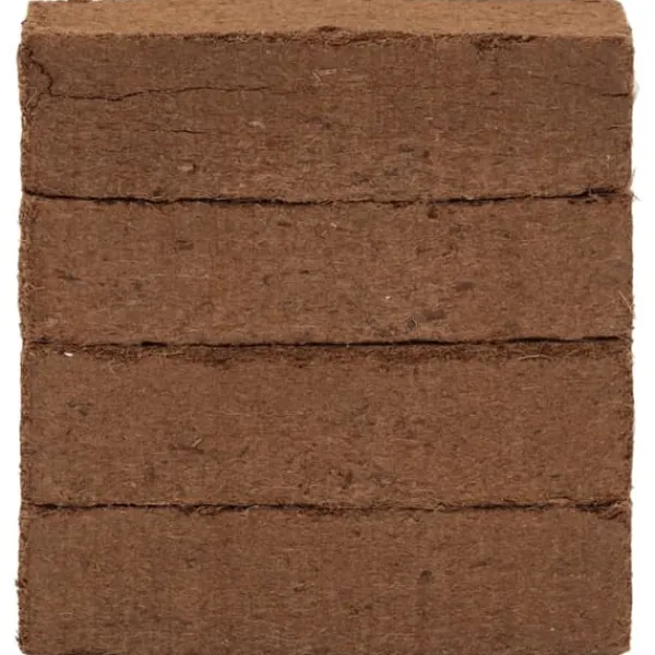 Clearance Kokosblokke til plantevækst - Økologisk vækstmedium | 24 stk. | 650 g pr. stk. | Totalvægt: 15,6 kg Jord & Sand