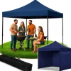 Telte & Lysthuse^Kommercielt selvsamlende havepavillontelt campingpavillon 3x3 m