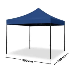 Telte & Lysthuse^Kommercielt selvsamlende havepavillontelt campingpavillon 3x3 m