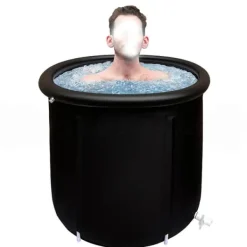 Discount Kompakt og transportabelt koldtvandsbassin 75x75 cm med materiale med høj densitet Spa & Udendørsbad