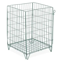 Kompostering^Kompostbeholder, Metal, 68x46x46 cm, Grøn