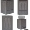 Kompostering^Kompostbeholder til haven 300 l 60 x 60 x 83 cm brun - Kompostbeholder Til Haven - Kompostbeholdere Til Haven - Home & Living